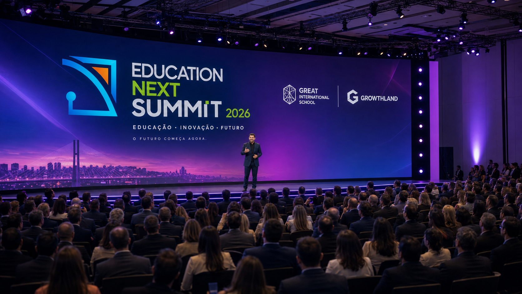 Education Next Summit em auditório